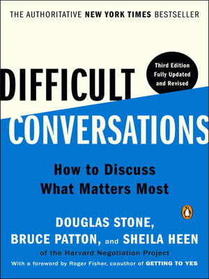 Difficult Conversations - ebook